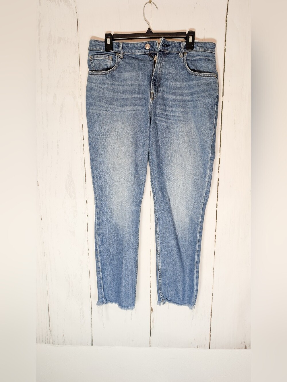 Everlane Light Blue Cropped Ankle Jeans